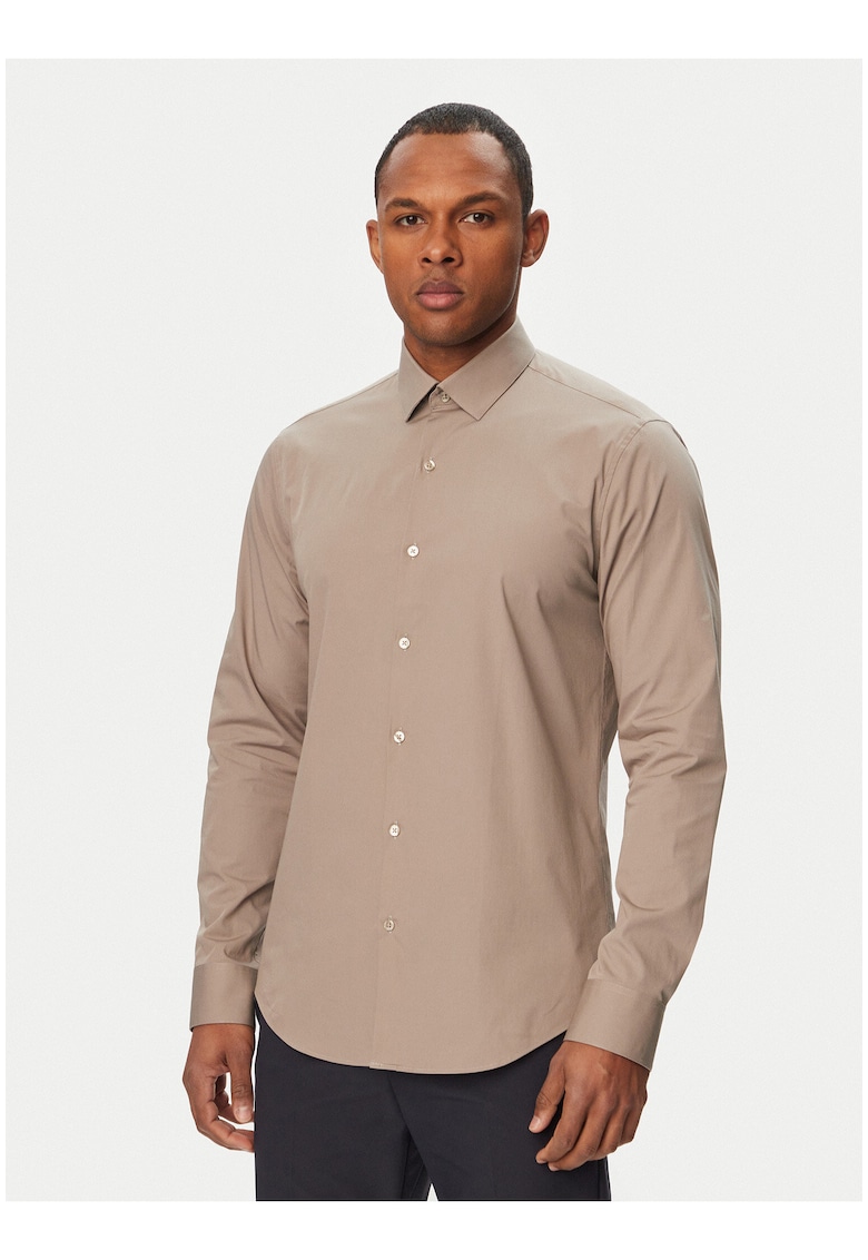 Camasa casual uni slim fit