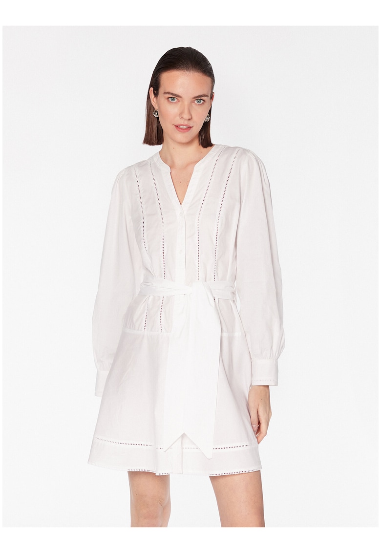 Rochie evazata cu maneca lunga -
