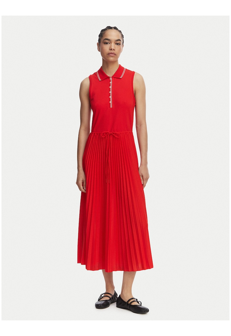 Rochie evazata cu nasturi
