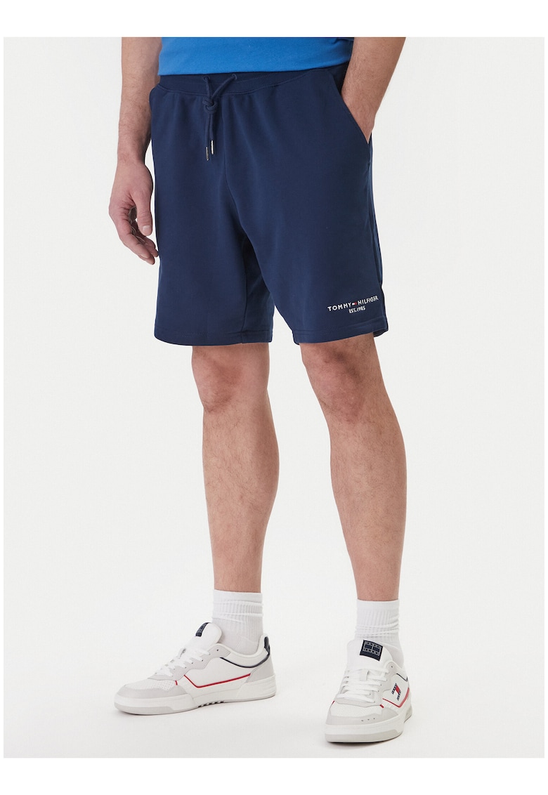 Pantaloni scurti de trening din bumbac organic