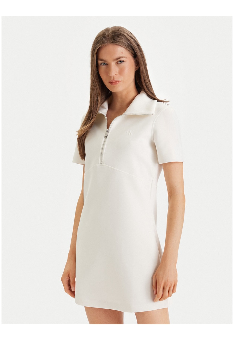 Rochie mini cu fenta cu fermoar