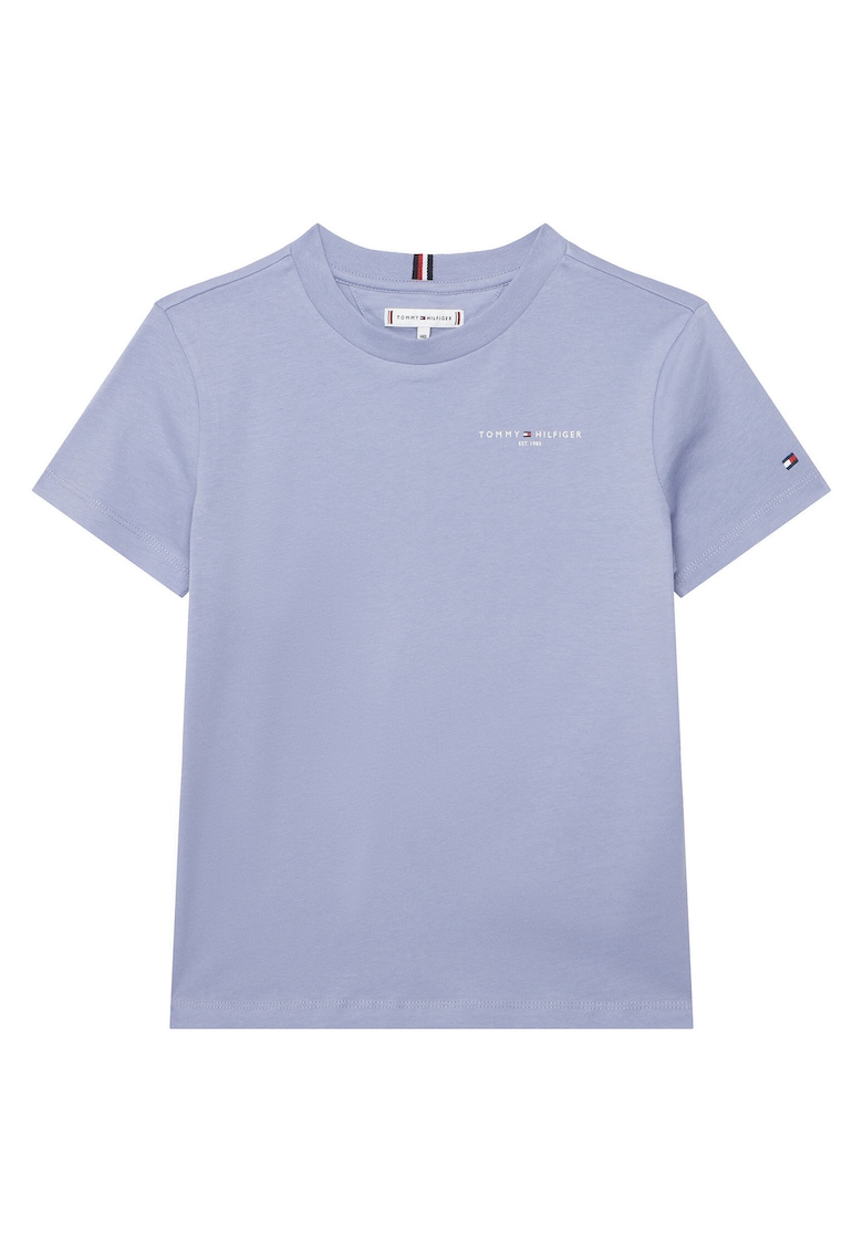 Tricou din bumbac cu logo discret