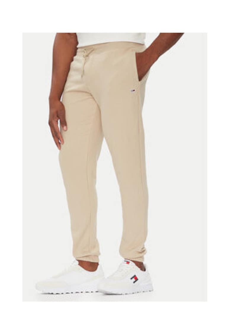Pantaloni de trening din bumbac - Bej