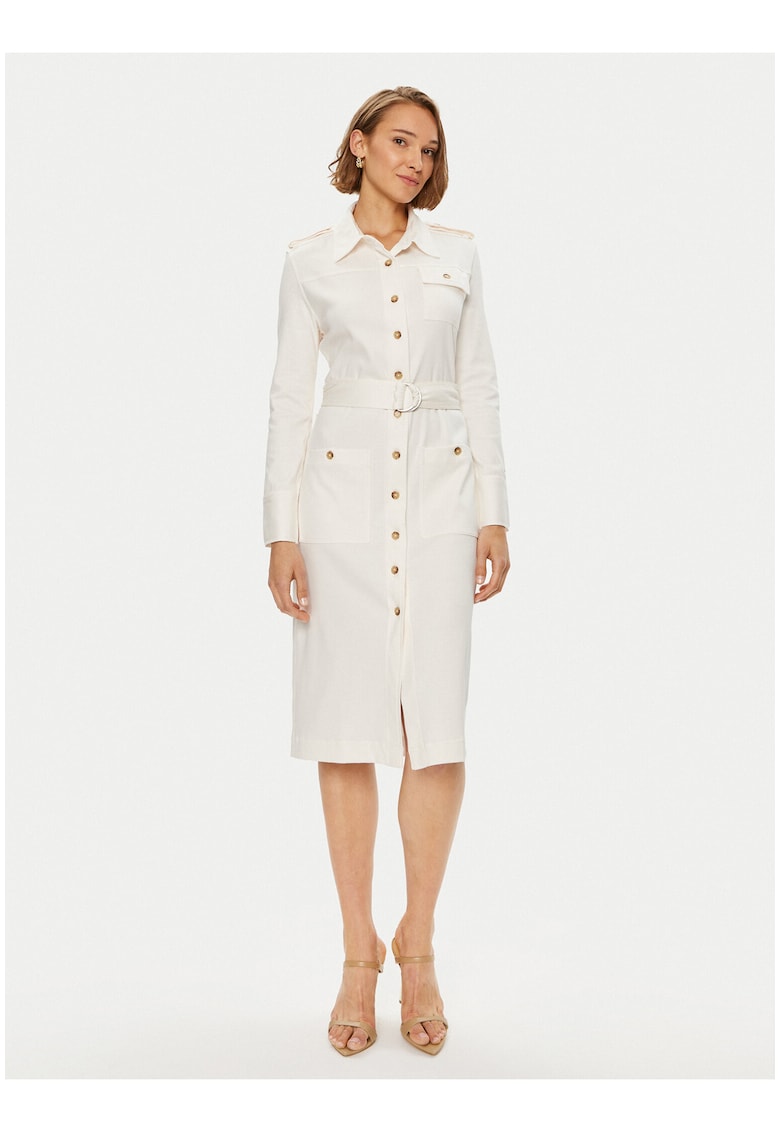Rochie tip camasa midi -