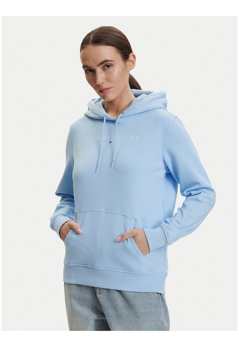 Hanorac regular fit cu buzunar kangaroo