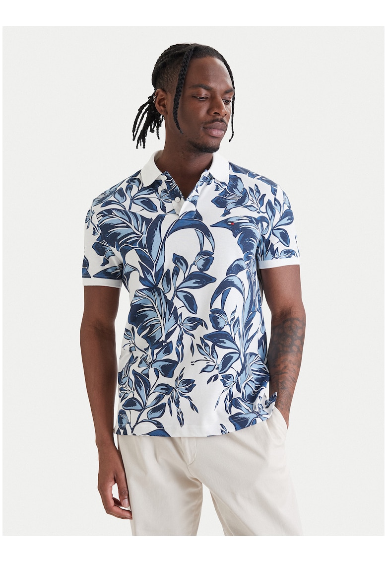 Tricou polo cu model -