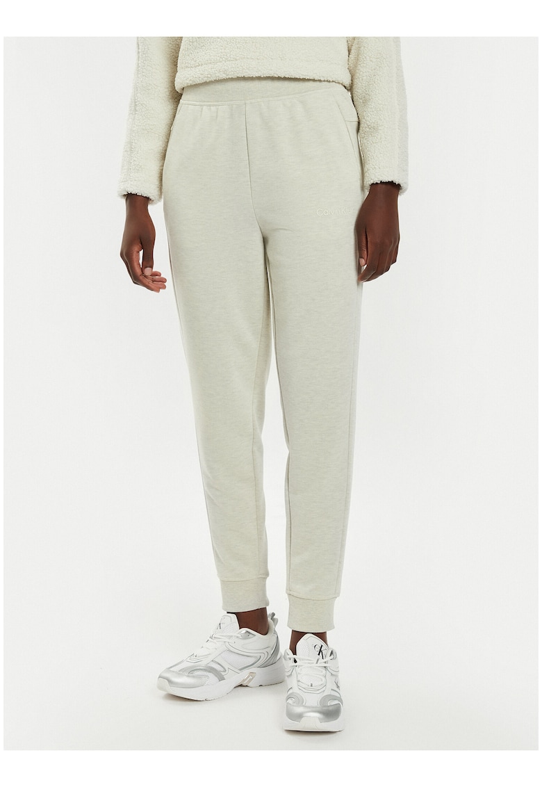 Pantaloni de trening cu talie medie -