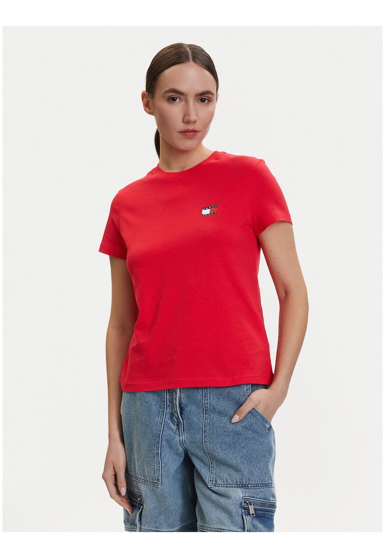 Tricou cu imprimeu logo pe spate -