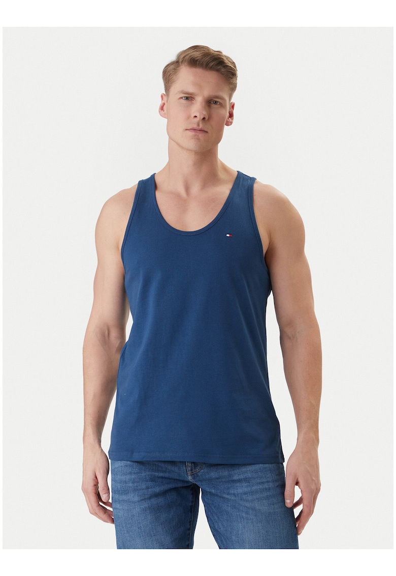 Set de topuri slim fit din bumbac - 3 piese