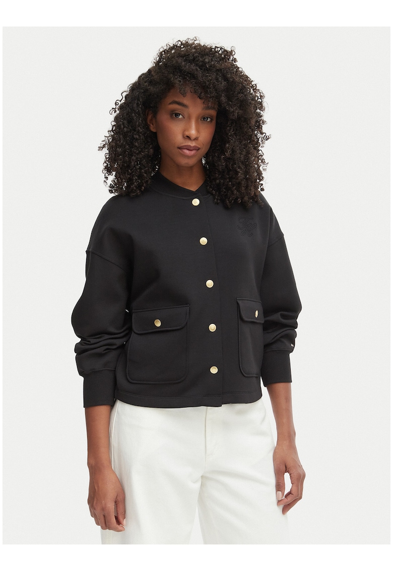 Jacketa cu nasturi regular fit