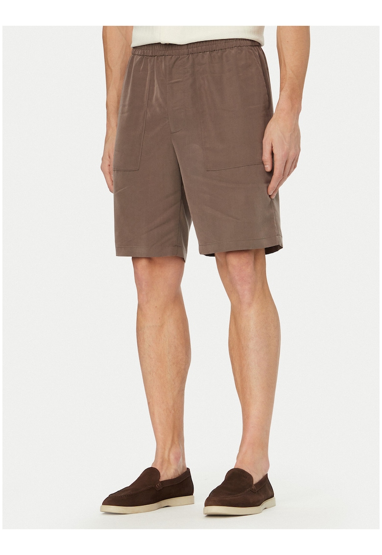 Pantaloni scurti cu croiala relaxed-fit