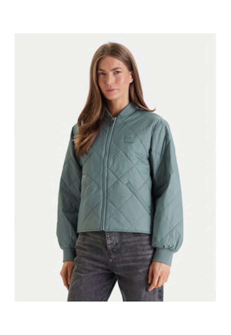 Jacheta bomber cu mansete elastice
