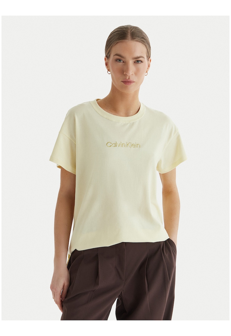 Tricou lejer cu imprimeu logo