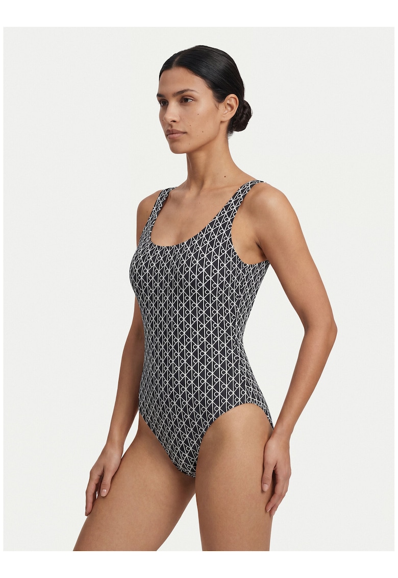 Costum de baie intreg cu print
