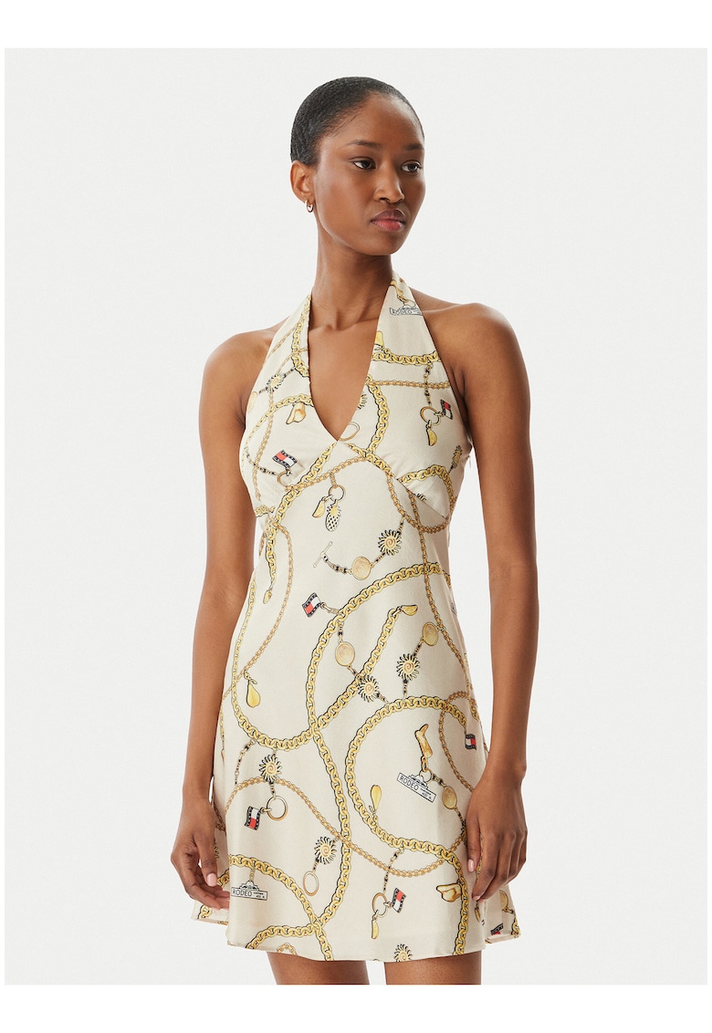 Rochie scurta cu decolteu in V