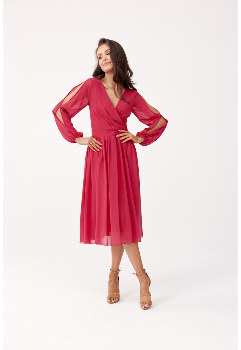 Rochie evazata midi Sivney