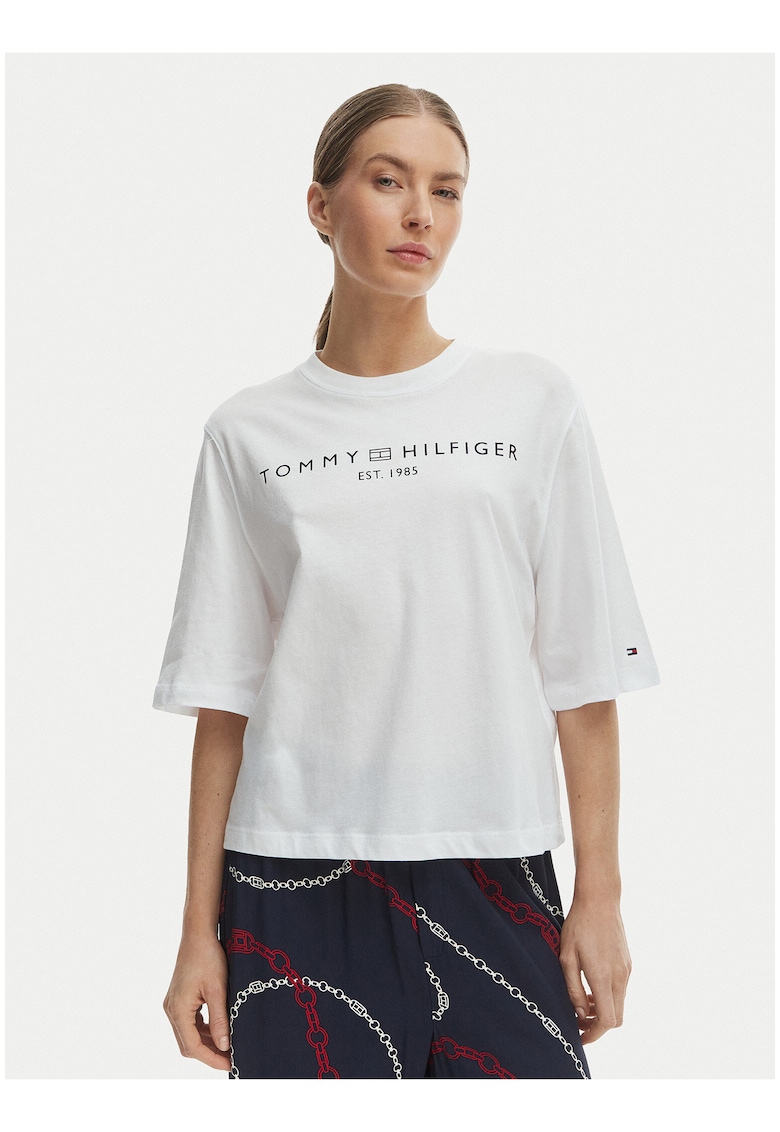 Tricou cu model text -