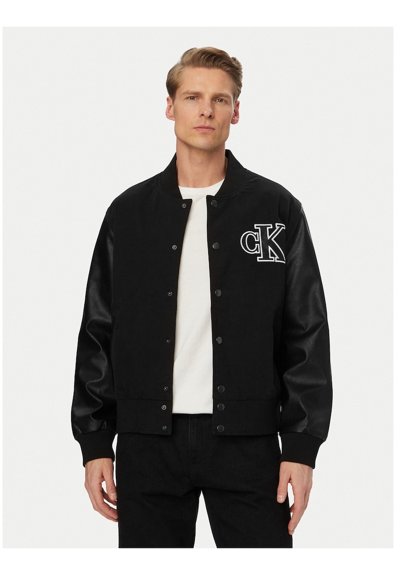 Geaca bomber cu logo