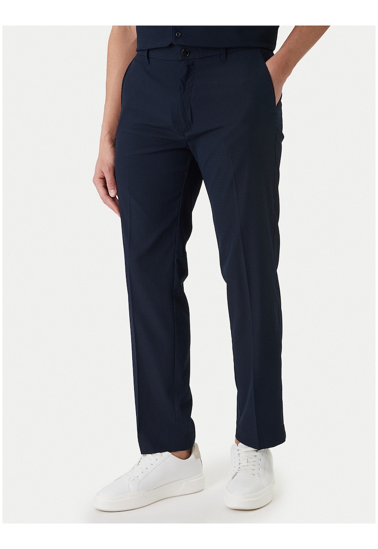 Pantaloni chino cu talie medie