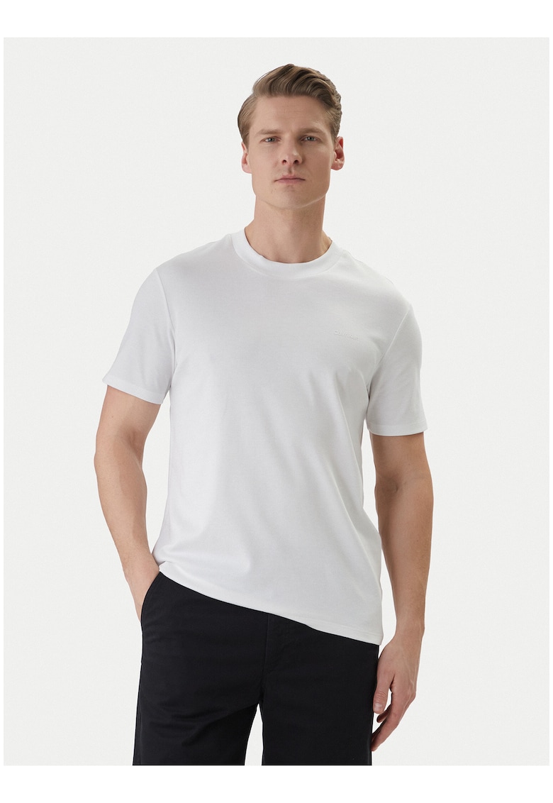 Tricou regular fit din amestec de bumbac