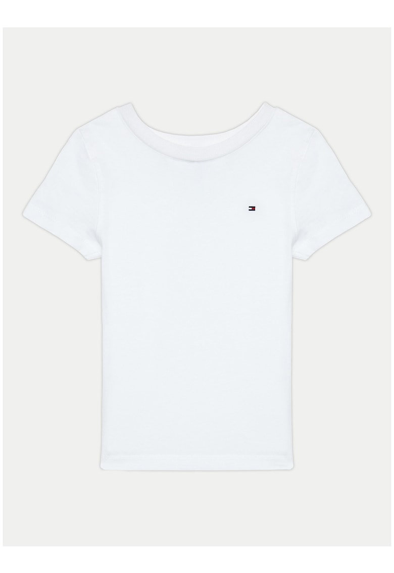 Tricou din bumbac cu decolteu rotund