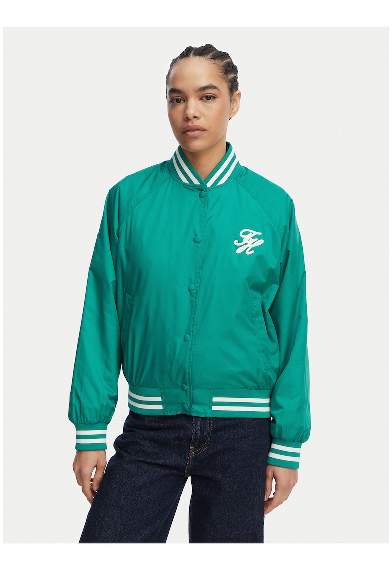 Jacheta bomber cu doua buzunare