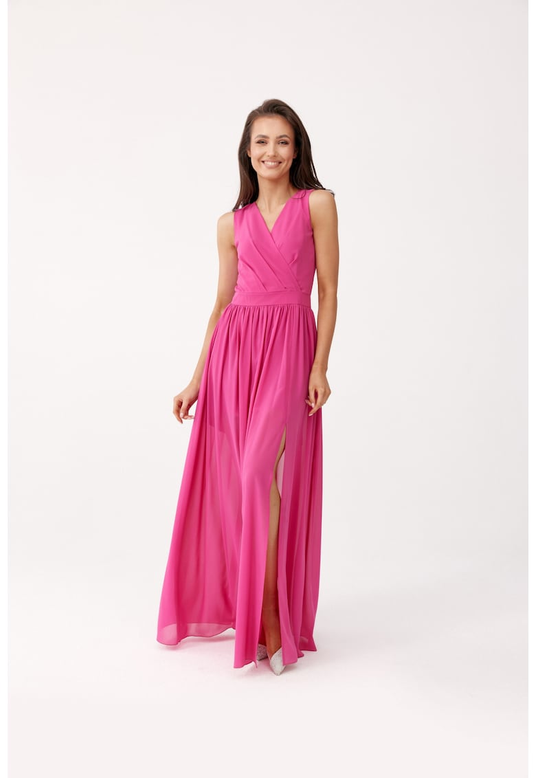 MIRABEL Rochie lunga cu slit
