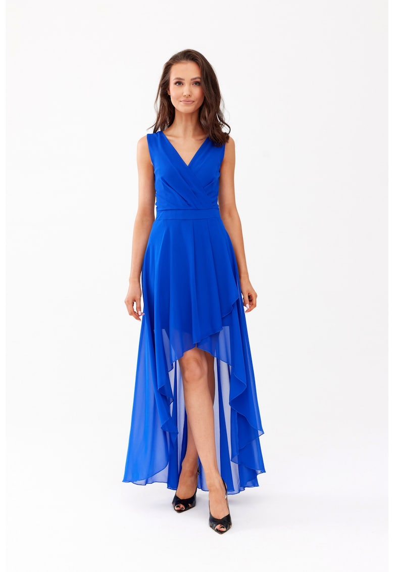 Rochie asimetrica cu fermoar pe spate Nelly