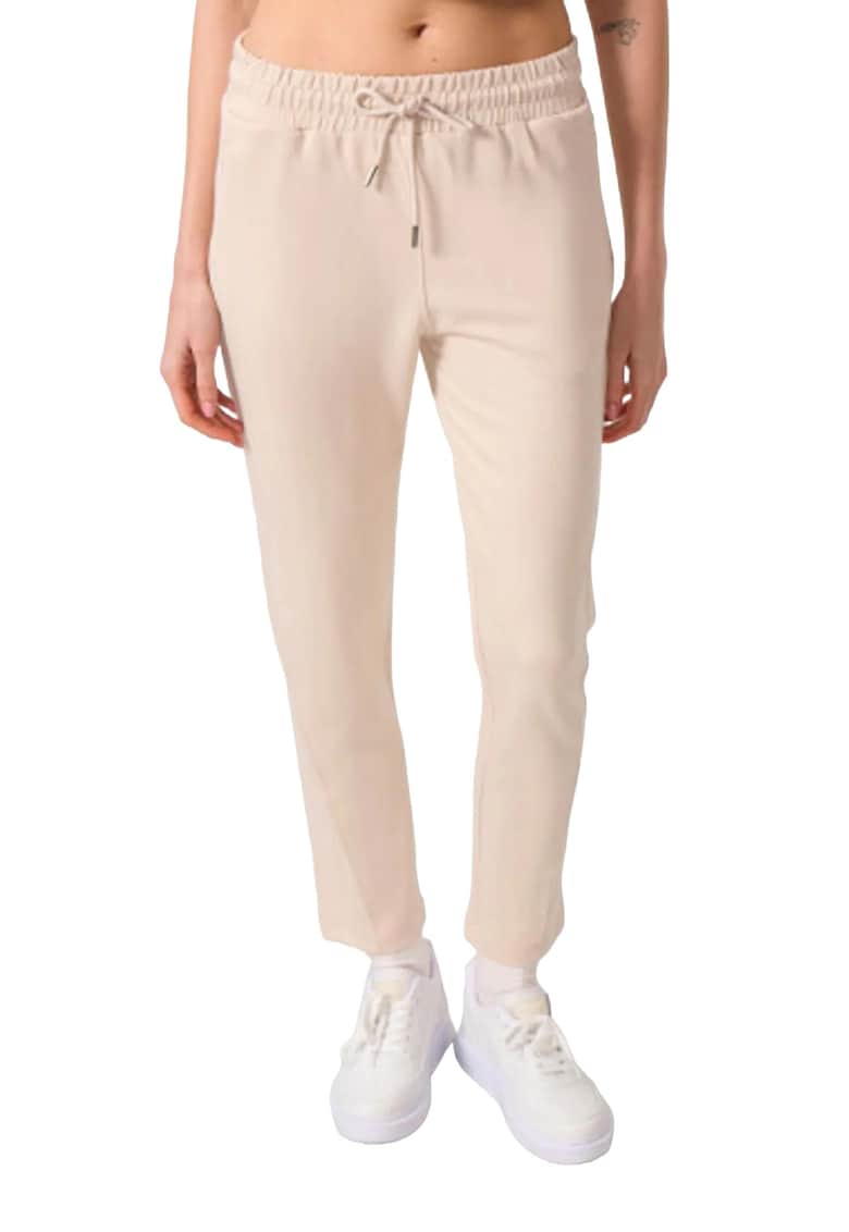 Pantaloni Jogger - Relaxed fit - Bej Natural - Viscoza