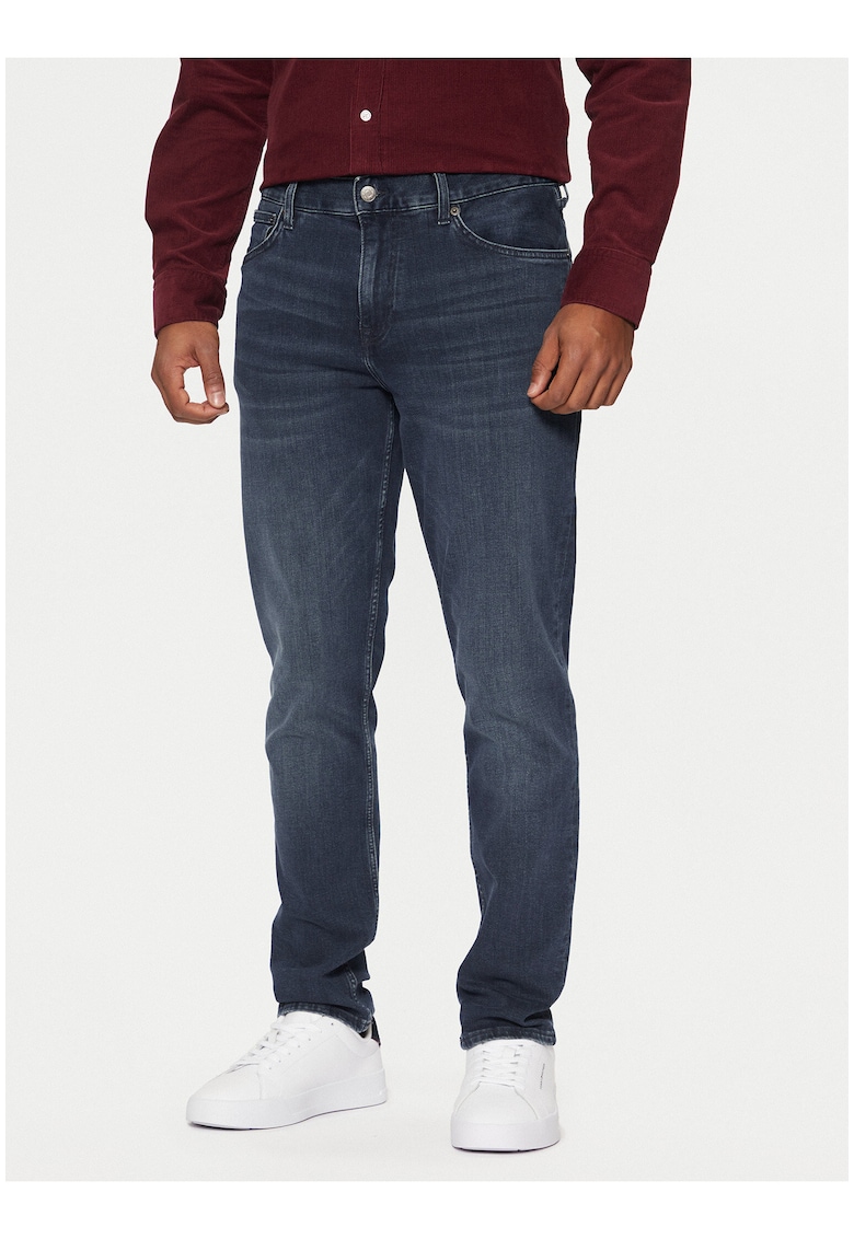 Blugi regular fit cu talie medie -