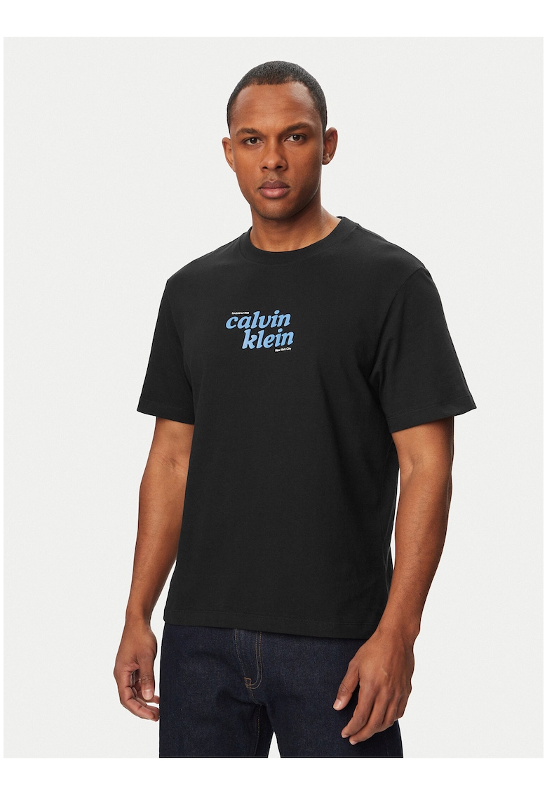 Tricou din bumbac cu imprimeu grafic