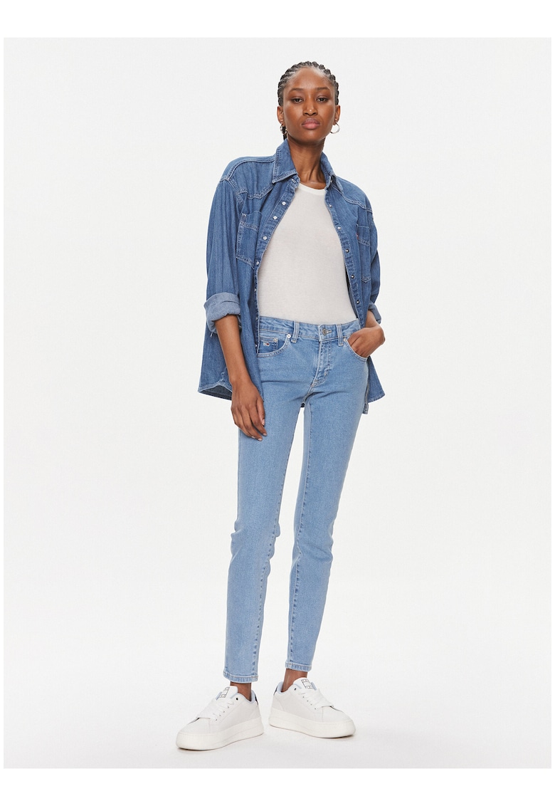 Blugi cu croiala slim fit -