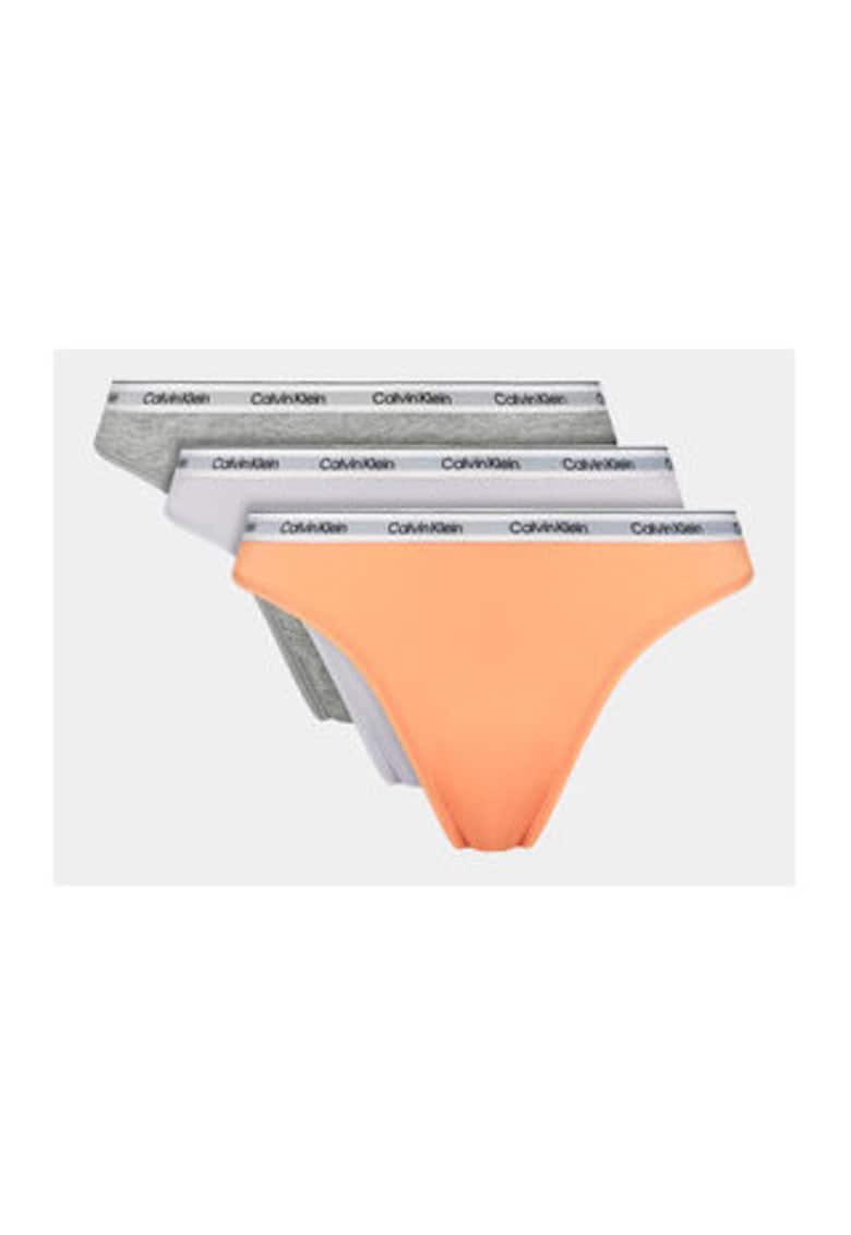 Set de chiloti tanga - 3 perechi -