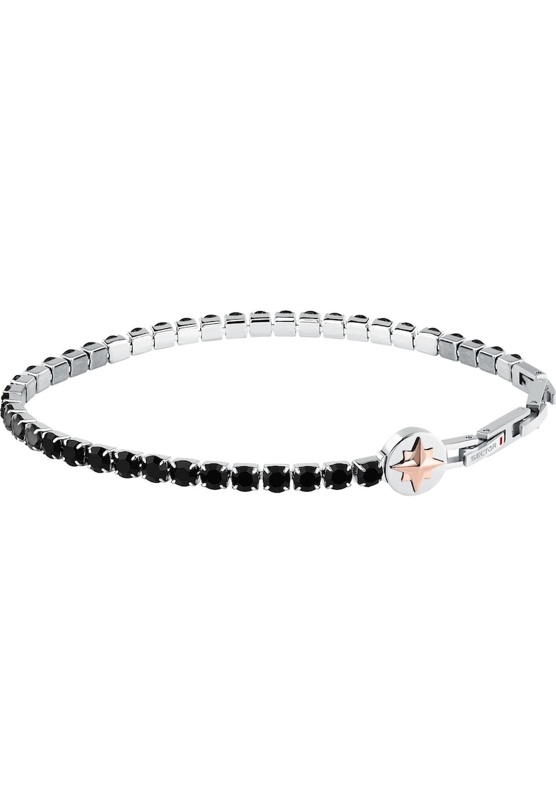 Bratara SANN65 - Argintiu - Negru - Rose gold
