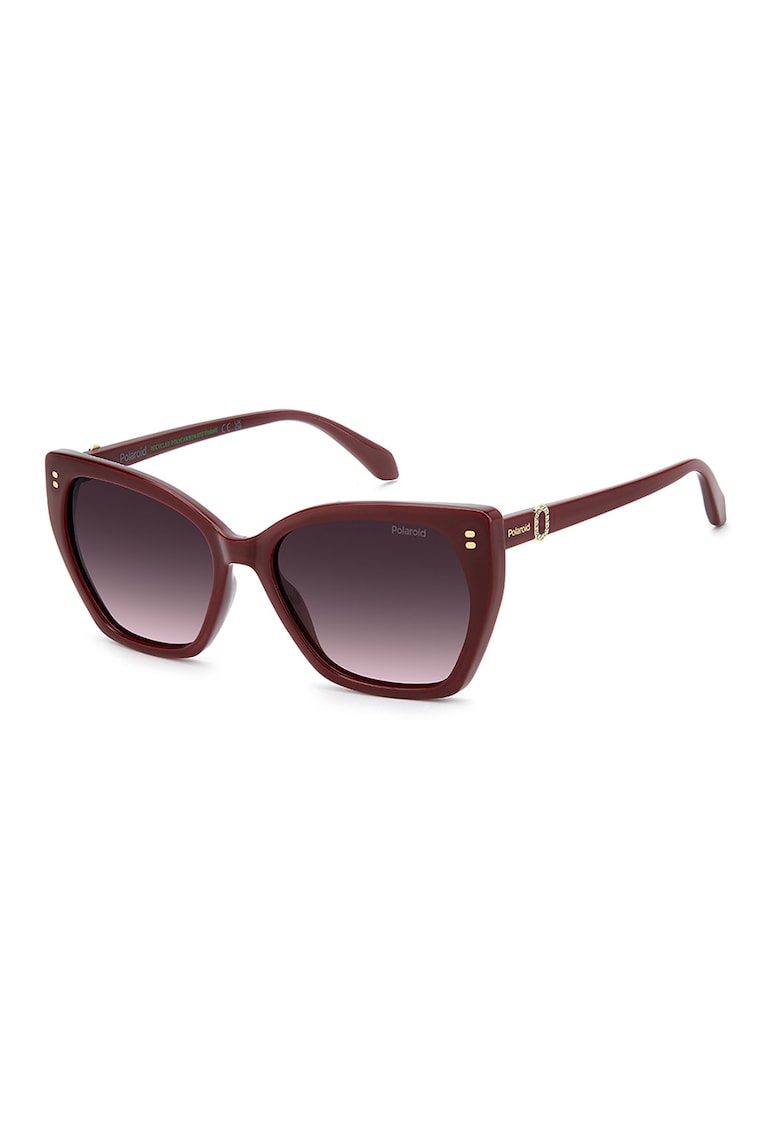 Ochelari de soare butterfly polarizati cu lentile in degrade - Violet pruna