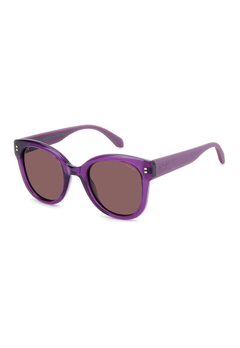 Ochelari de soare rotunzi cu lentile polarizate - Violet
