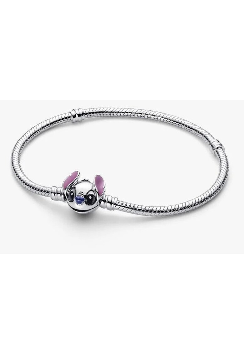 Bratara tip snake cu Stitch de la Disney din Argint 925 - 20 cm