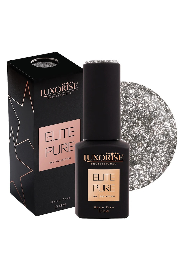 Oja Semipermanenta Hema Free ELITE PURE- Sophisticated Silver - 15ml