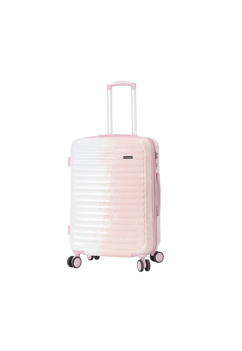 Troler Extensibil Fermoar Antifurt - Policarbonat - SW65203 - Roz