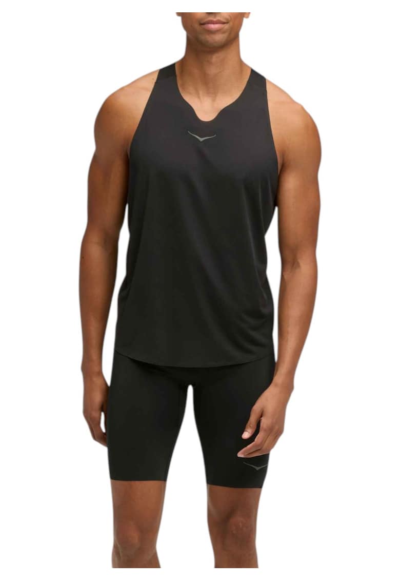 Maiou alergare barbati - Race Singlet FW 2025 - Negru