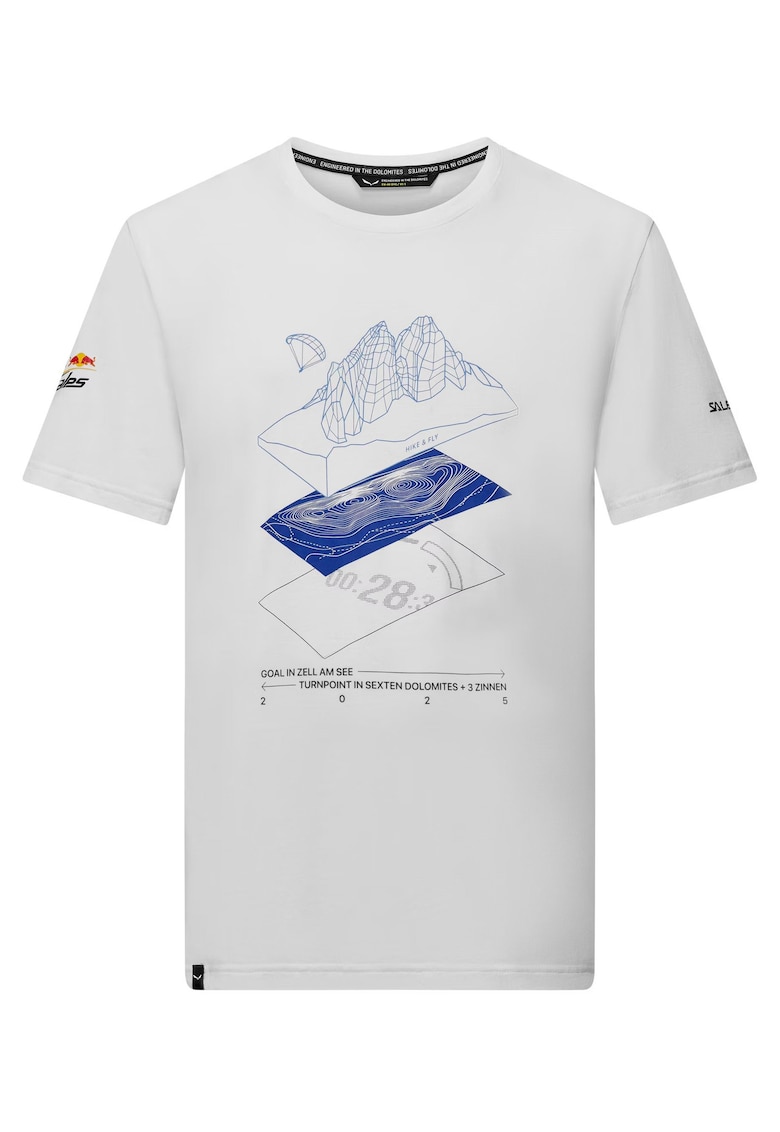 Tricou tehnic barbati X-Alps - Alb
