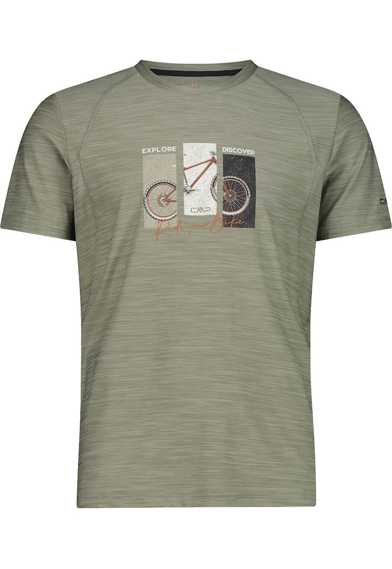Tricou barbati 39T6547 SS 2025 - Verde