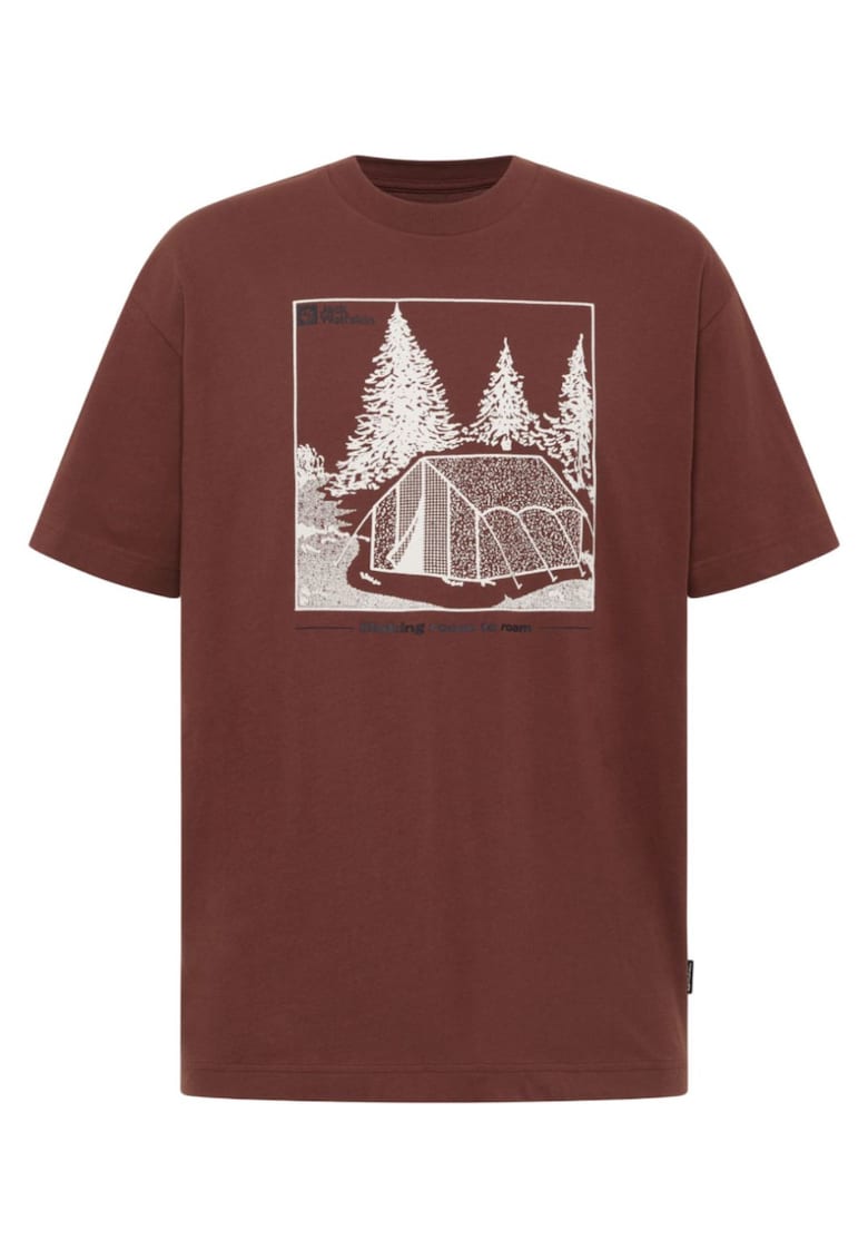 Tricou barbati Freeroamer SS 2025 - Maro