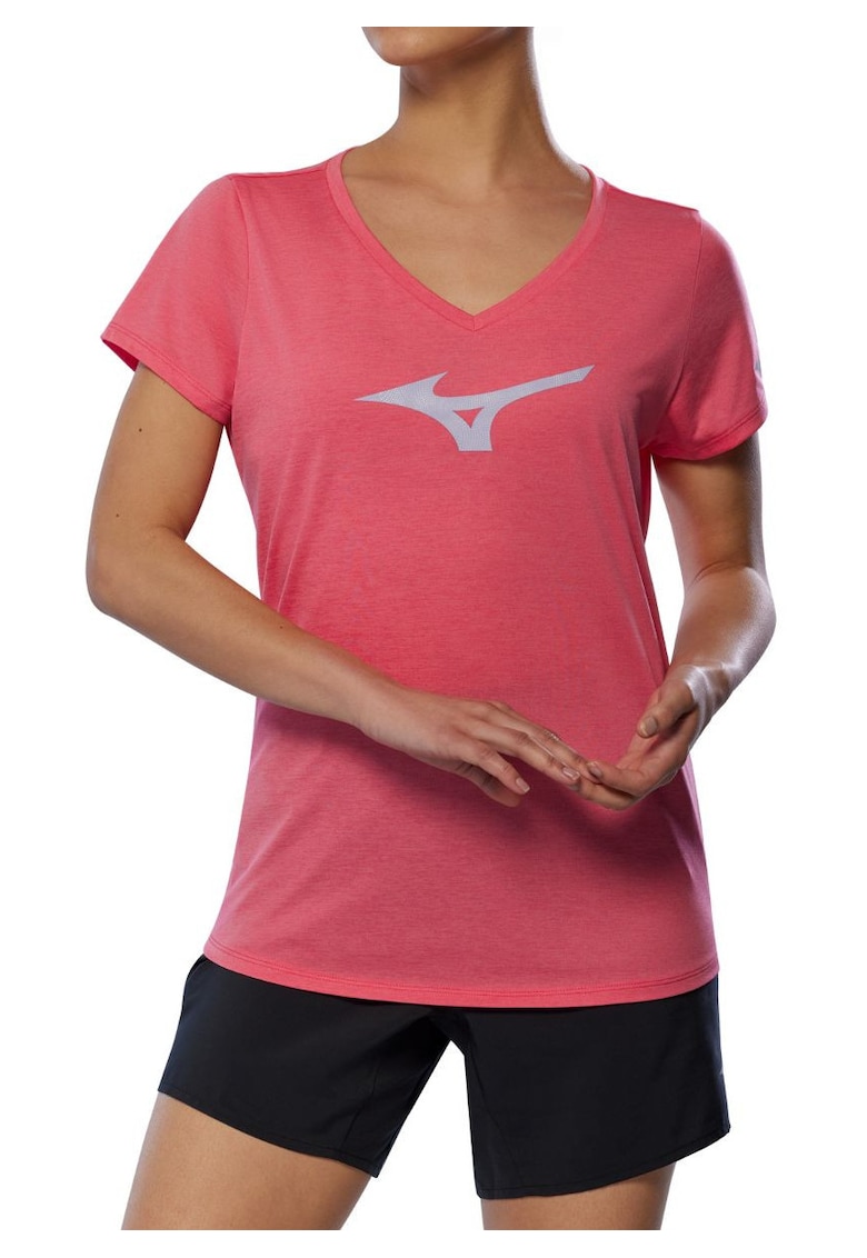 Tricou alergare dama Core RB SS 2025 - Roz