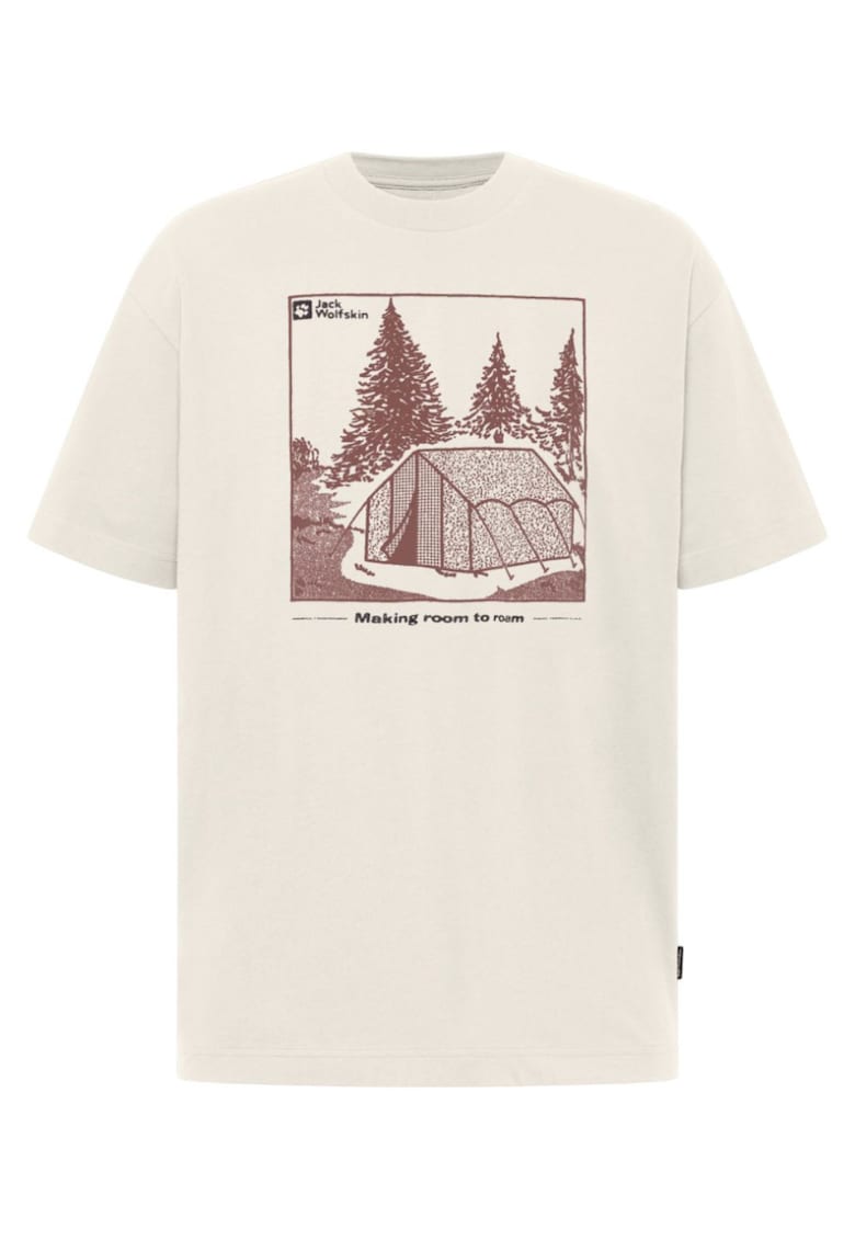 Tricou barbati Freeroamer SS 2025 - Alb