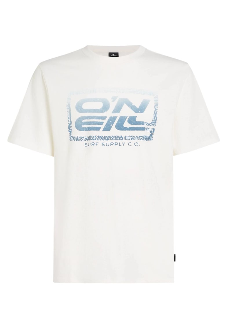 Tricou barbati Gradient SS 2025 - Alb/Albastru