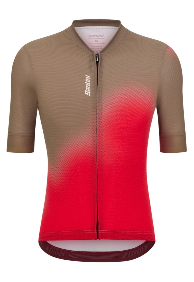 Tricou ciclism barbati Spot SS 2025 - Rosu/Maro