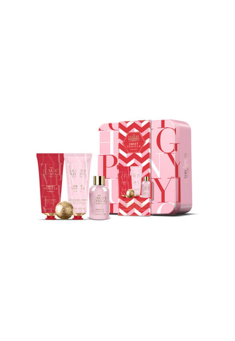 Set cadou v plechove doze ( Vanilka & Mandle ) Femei