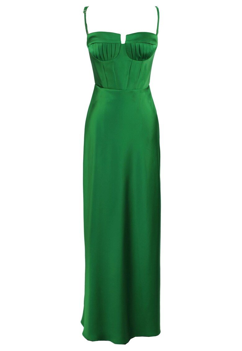 Rochie Camelia - Verde smarald