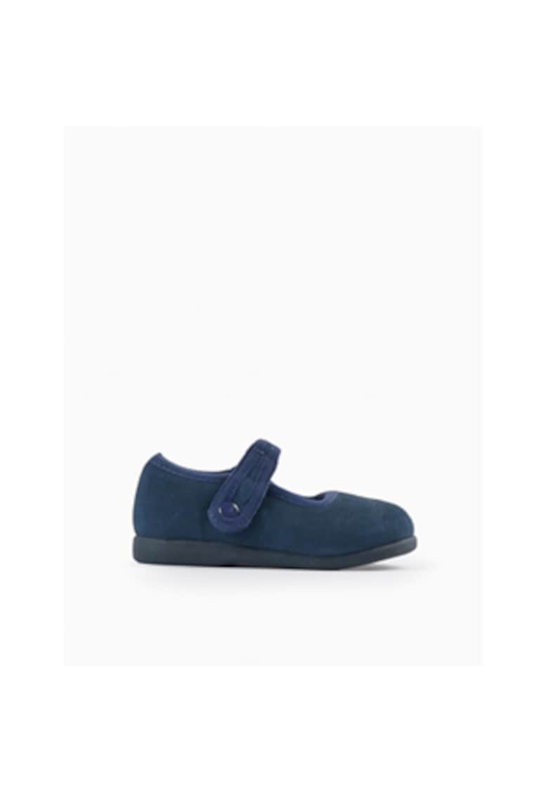 Balerini Mary-Jane din piele -
